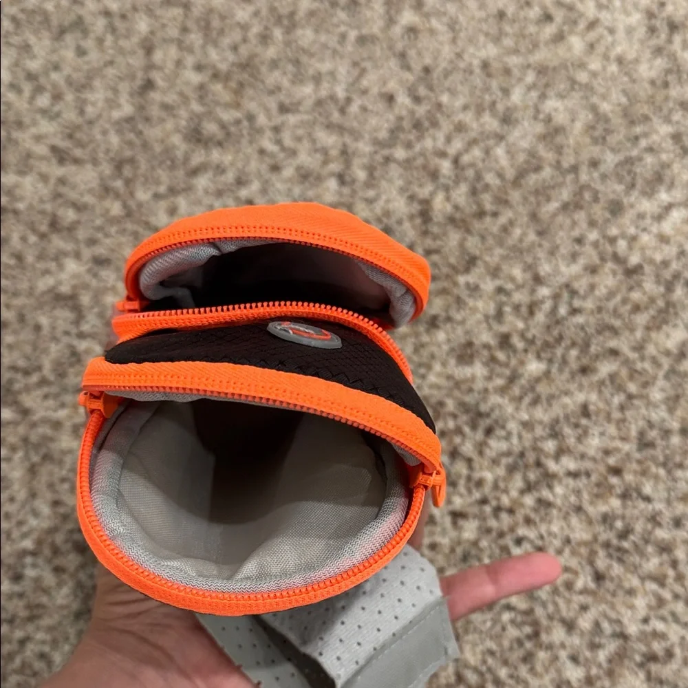 Black and Orange Arm Pouch for phone